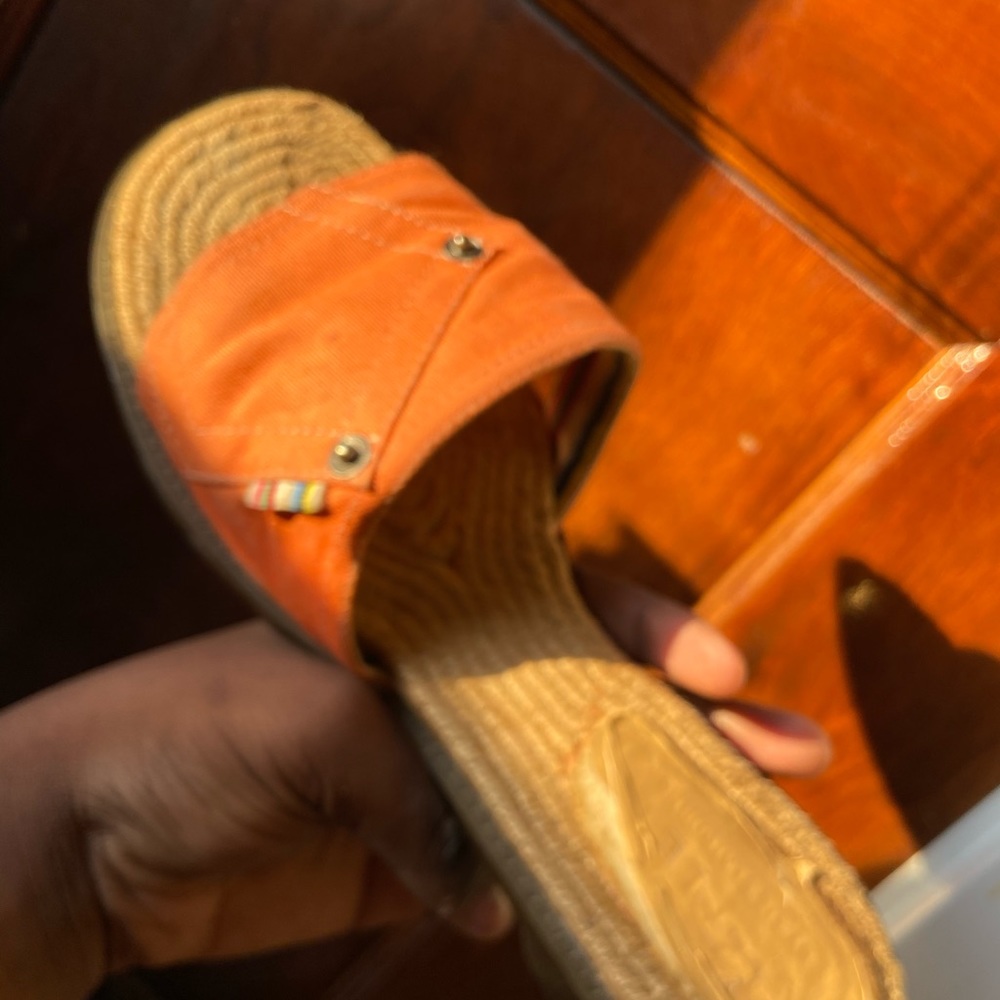 Orange Sandals